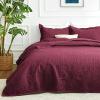Coin Pattern Burgundy