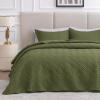 Wave Pattern Olive Green